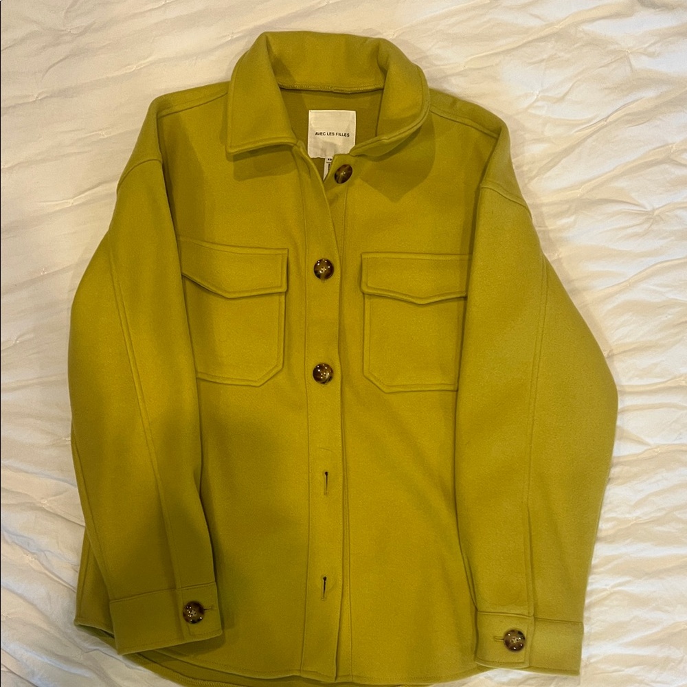 Xs womens Chartreuse Blend Jacket